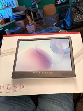 Desobry 19.2” Portable TV with Antenna, HD 1080P HDMI Input, AV Input, USB Port